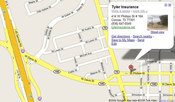 Tyler Insurance Location
